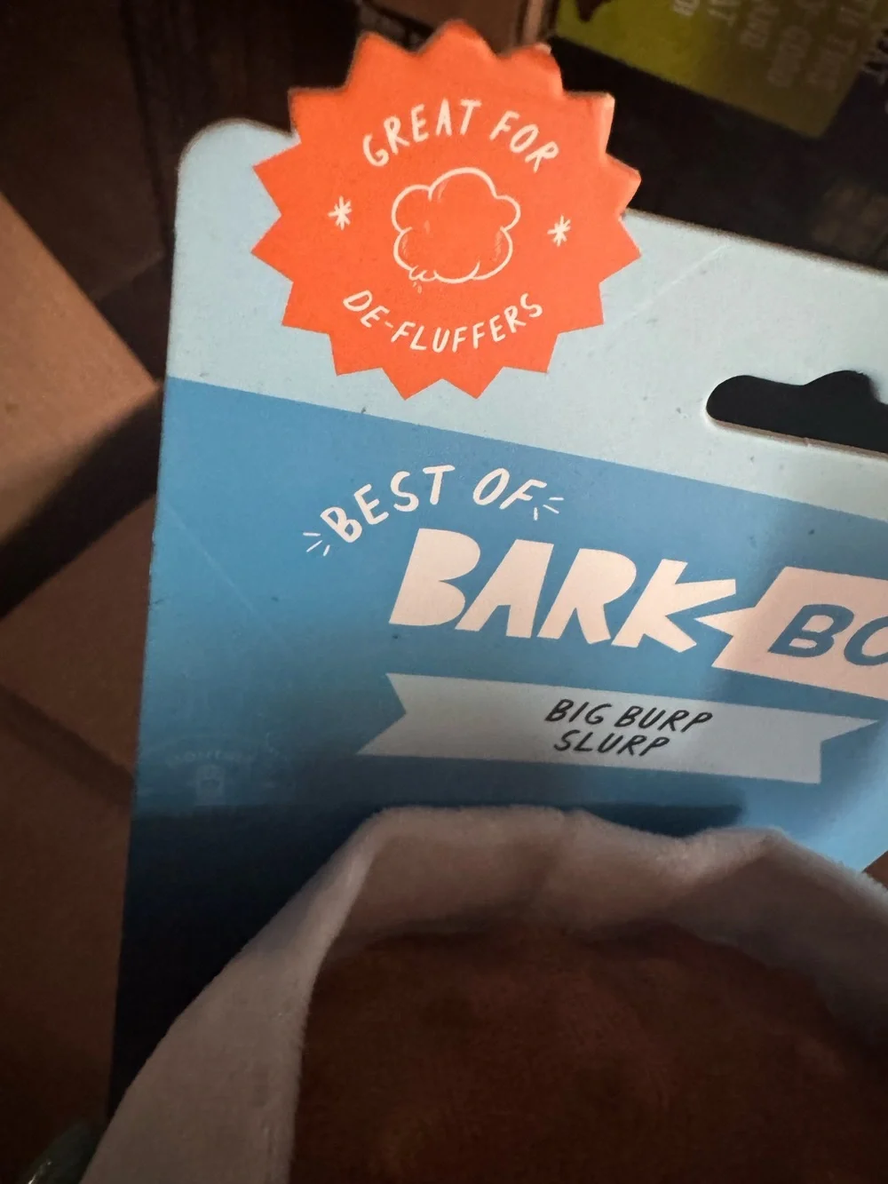 Bark Box Big Burp XL dog toy big gulp for dogs NEW giant dog drink cup